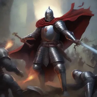 In the fantasy world, the varlet possessed magical powers and aided the knights in their battles.