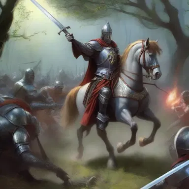 In the fantasy world, the varlet possessed magical powers and aided the knights in their battles.