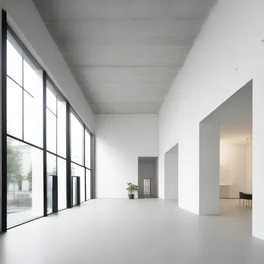 The architect used the mot juste to characterize the building as 'modern and minimalist'.