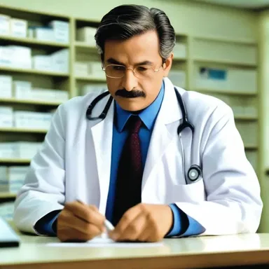 In the movie, the main character's doctor prescribes pravastatin to help control his high cholesterol levels.