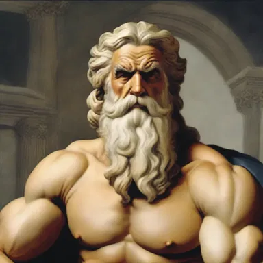 According to Greek mythology, Zeus sought the counsel of the elder statesman when faced with important decisions.