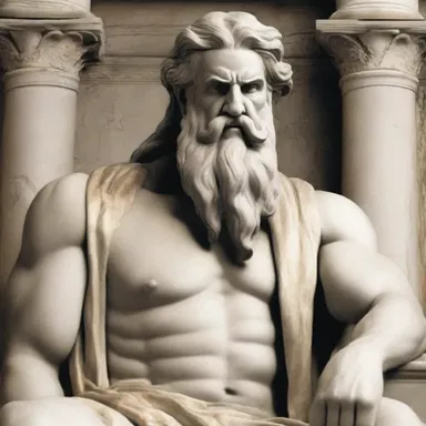 According to Greek mythology, Zeus sought the counsel of the elder statesman when faced with important decisions.
