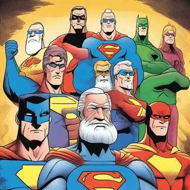 In the popular cartoon series, the elder statesman of the superhero team is always consulted when the younger superheroes face a major crisis, due to his wisdom and experience.