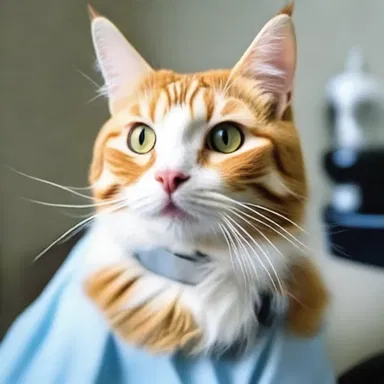 Why did the canescent cat go to the barber? To get a furcut!
