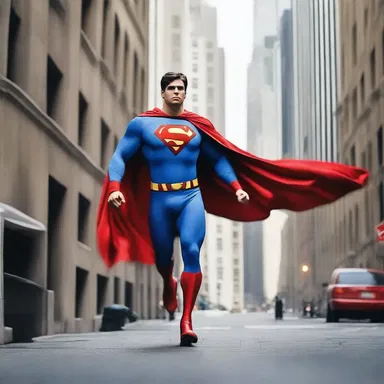 The superhero's canescent cape fluttered in the wind as he flew through the city.
