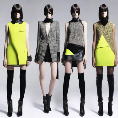 The fashion designer aimed to incorporate edgy elements inspired by riffraff into their latest collection.