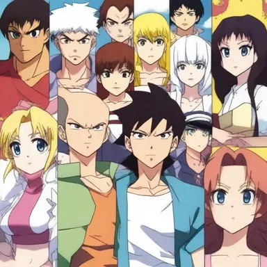 The cel-shaded animation style used in this anime series brings the characters to life.