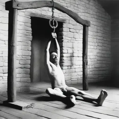 During the medieval torture practices, prisoners were often subjected to contortion as a method of punishment.