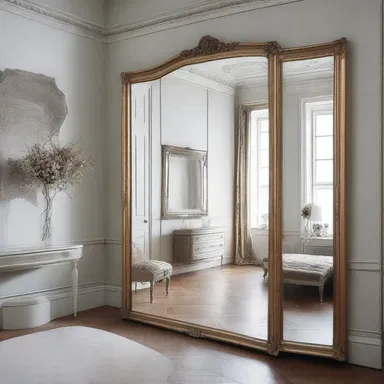 Incorporating mirrors into the design of a small room can have a multiplicative effect, creating an illusion of spaciousness.