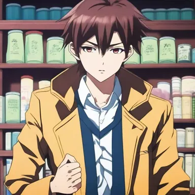 The protagonist in the anime series struggled to resist the temptations of dissipation, knowing it would lead to his undoing.