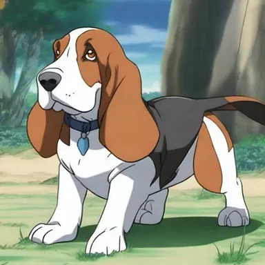 In the anime series, the protagonist possesses a rare ability to basset with an incredible power when in danger.