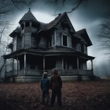 The movie portrayed the consequences of irresponsibility through a character who ignored warnings and wandered into a haunted house, facing terrifying consequences.