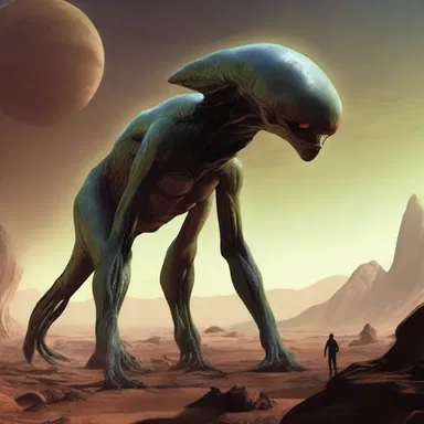 The novel described an alien planet inhabited by various fascinating cryptids.