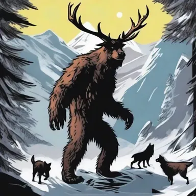 The author wrote a thrilling tale about a group of adventurers searching for a hidden cryptid in the mountains.