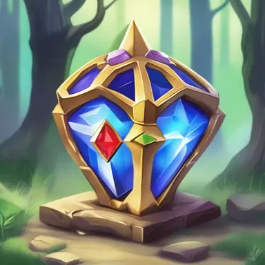In the magical realm, the eighter gem possessed the power to unlock hidden treasures.