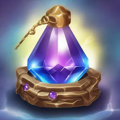 In the magical realm, the eighter gem possessed the power to unlock hidden treasures.