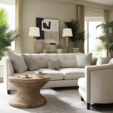 The interior designer tried to drum up interest in the new furniture collection.