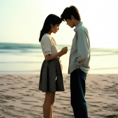 In the tear-jerking movie, the disinheritance of the young lovers added an emotional element to the plot.