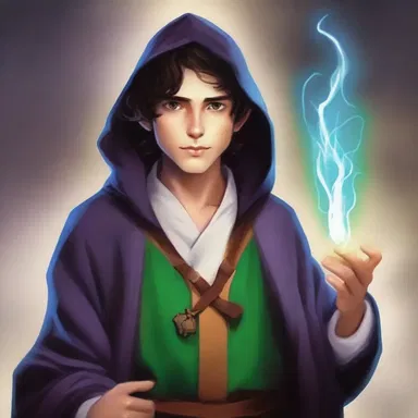 In the land of magic and potions, the young sorcerer used his powers to ligate wounds and heal his companions.