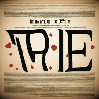 In the artistic title credits of the film, the director chose to ligate the letters to convey a sense of creativity and intrigue.