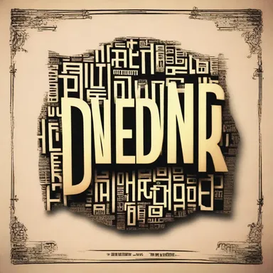 In the artistic title credits of the film, the director chose to ligate the letters to convey a sense of creativity and intrigue.