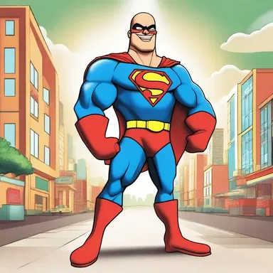 Captain Salsa, the superhero with the power to turn any food into a delicious spicy salsa, saved the city from blandness.