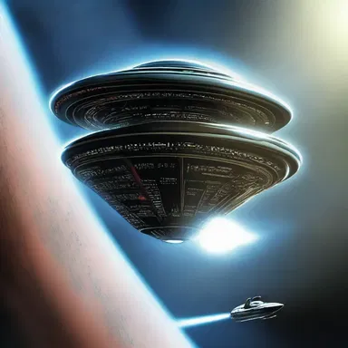 In the science fiction novel, the protagonist's spacecraft experienced a quiver as it exited the atmosphere and entered warp speed.