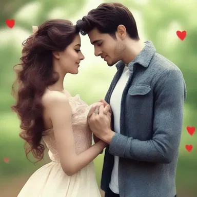 Her heart would quiver with excitement every time she saw him.