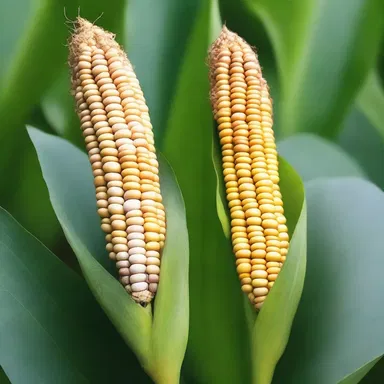 The sacred maize plant holds great significance in many indigenous cultures, symbolizing fertility and sustenance.