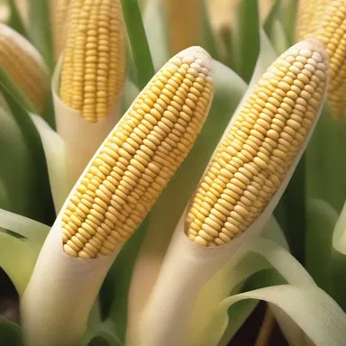 In a dystopian future, genetically engineered super-maize has become the primary food source for the entire human population.