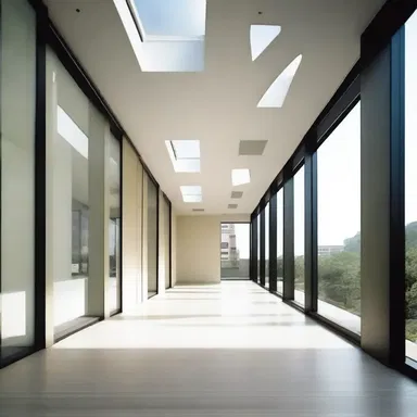 The use of low ceilings and small windows in the design only served to enfeeble the overall appearance of the building.