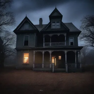 As the haunted house creaked and groaned, its eerie atmosphere seemed to enfeeble the resolve of anyone who entered.