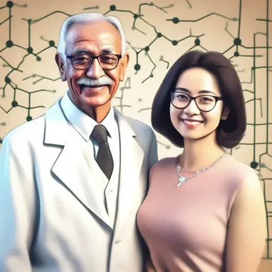 The chemist couple fell in love while researching the synthesis of a unique binary compound that had never been discovered before.