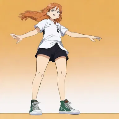 In the anime series 'Haikyu!!', the character Hinata Shoyo has uniquely lobate feet resembling bird's feet.