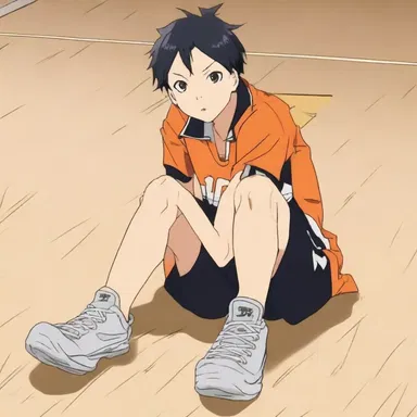 In the anime series 'Haikyu!!', the character Hinata Shoyo has uniquely lobate feet resembling bird's feet.