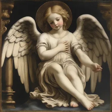 In some religious art, angels are depicted with lobate feet to symbolize their connection to the divine and their ability to soar.