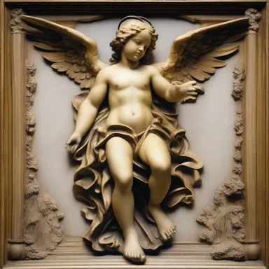 In some religious art, angels are depicted with lobate feet to symbolize their connection to the divine and their ability to soar.