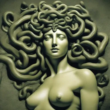 The unappealing creature from Greek mythology, Medusa, turned anyone who looked at her into stone.