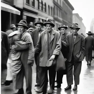 The unappealing conditions and lack of resources during the Great Depression led to widespread unemployment and poverty in the United States.