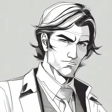 The protagonist in the novel was described as behaving roguishly, deceiving those around him.