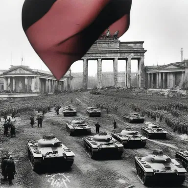 In 1945, Germany formally capitulated to the Allied forces, marking the end of World War II in Europe.