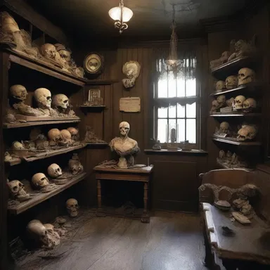 In the haunted antique shop, the eerie atmosphere made the act of vendition feel incredibly unsettling.