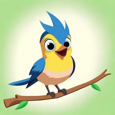 In the animated series, the tiny bird's voice was represented by a playful series of hemidemisemiquavers, adding a touch of whimsy to its character.