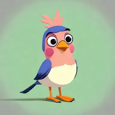 In the animated series, the tiny bird's voice was represented by a playful series of hemidemisemiquavers, adding a touch of whimsy to its character.