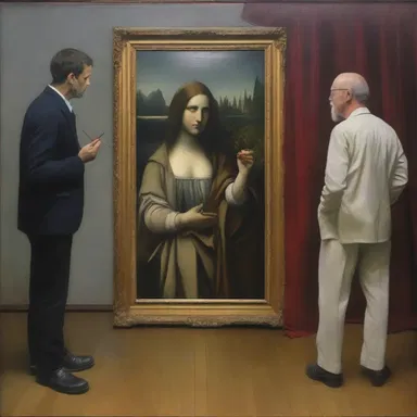 Art critics debated whether the painting was a masterpiece or an unobjective representation of reality.