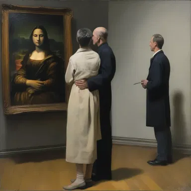 Art critics debated whether the painting was a masterpiece or an unobjective representation of reality.