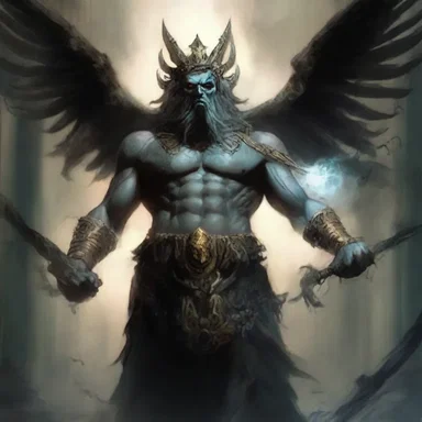 The ancient legends described a benighted deity who ruled over the underworld and revelled in chaos.