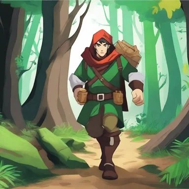 The brave hero ventured into the benighted forest to find the mysterious treasure.
