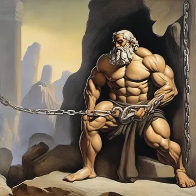 According to Greek mythology, Hephaestus forged chains using ductules to bind Prometheus to the rock.
