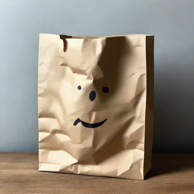 Why did the paper carrier bag go to therapy? Because it was feeling a little crumpled!